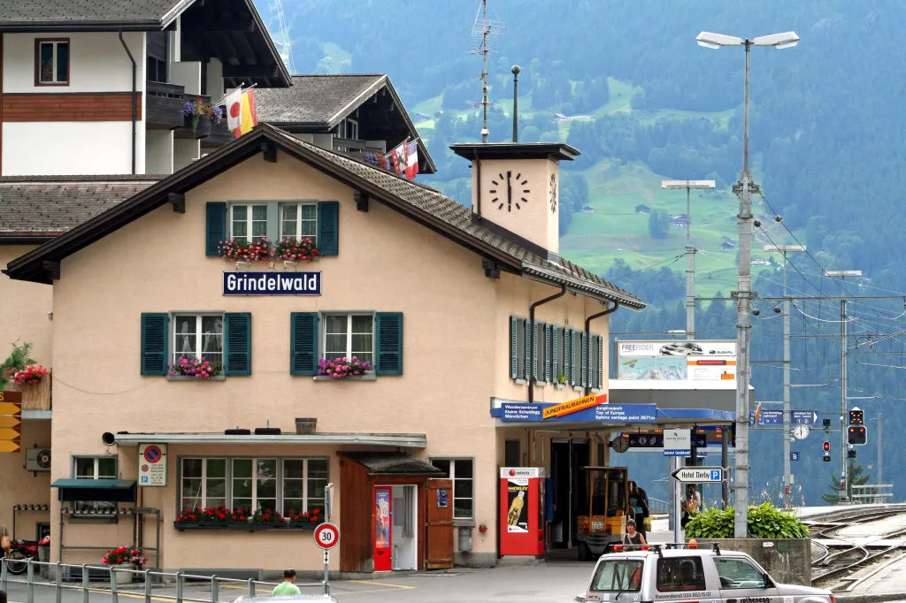 Grindelwald - Dorf, 25.07.2008 18:05