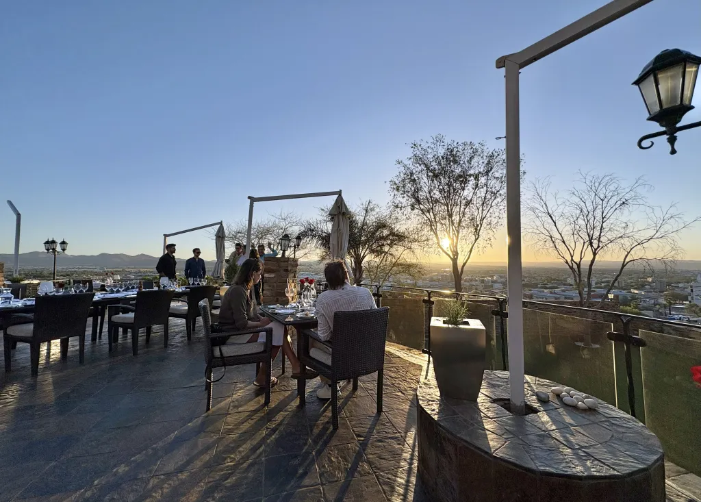 Sonnenuntergang von der Heinitzburg, 26.10.2025 19:38