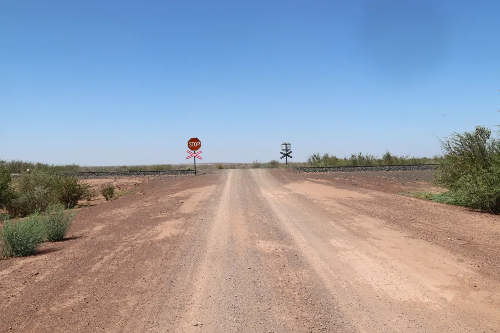 Bahnübergang im Nirgendwo, 30.10.2025 11:53