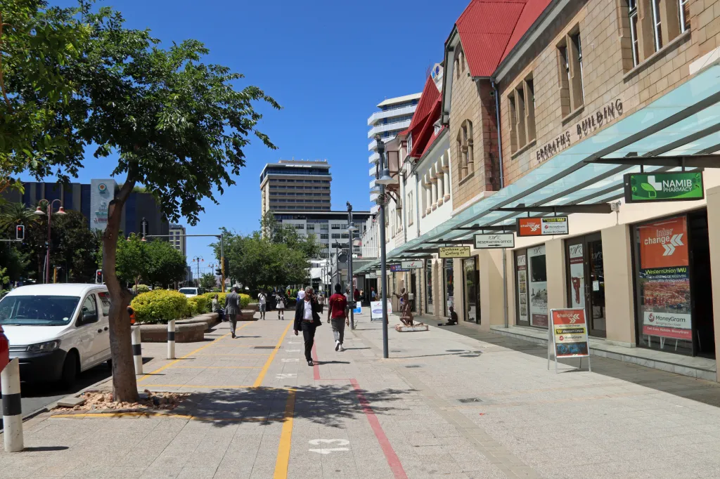 Downtown Windhoek, 27.10.2025 11:54
